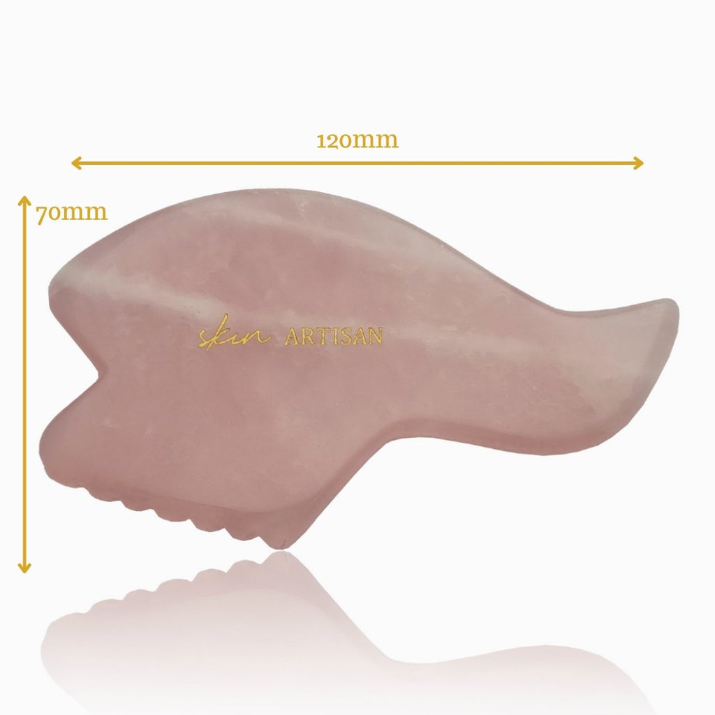 Rose Quartz Gua Sha - Skin Artisan