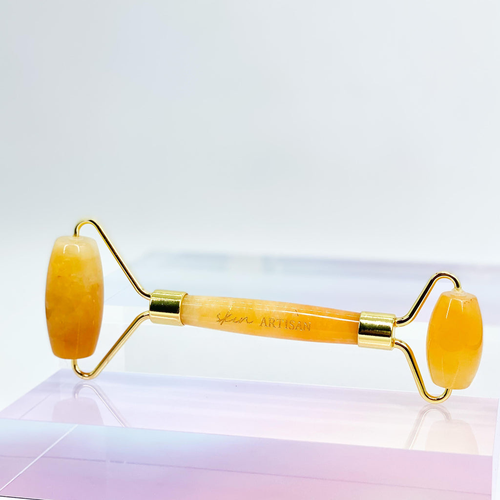 Yellow Jade Face Roller - Skin Artisan